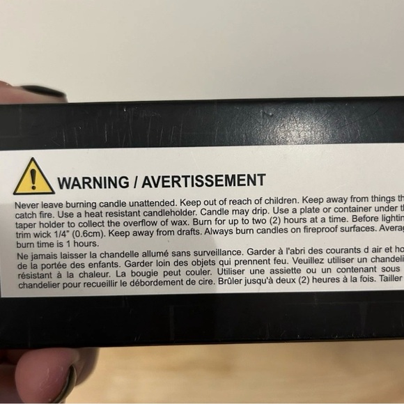 ⭐️ 2/$50 Martha Stewart Frankenstein & Bride Halloween Taper Candle - Picture 5 of 5